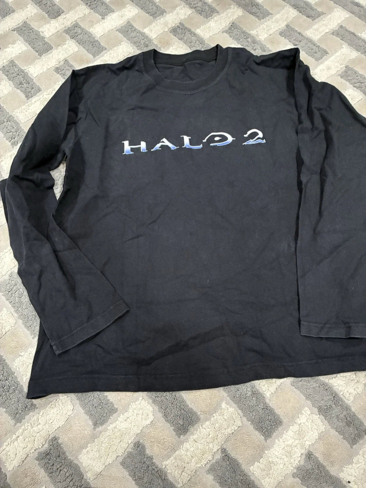 Y2K Halo 2 Xbox Video Game Promo Shirt Unisex T-shirt, Sweatshirt, Hoodie, Long Sleeve Tee - T-Shirt, Sweatshirt, Hoodie