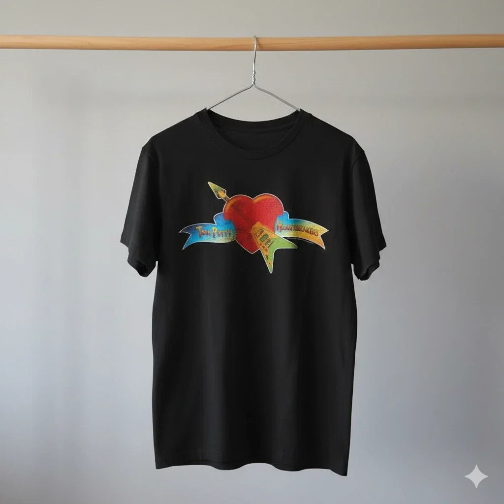 Tom Petty and the Heartbreakers Graphic T-Shirt Black Classic Rock Tee - T539 Unisex T-shirt, Sweatshirt, Hoodie, Long Sleeve Tee - T-Shirt, Sweatshirt, Hoodie