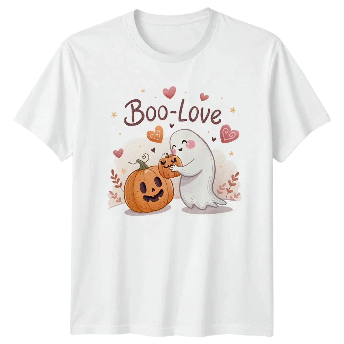 Boo-Love T-Shirt Cute Ghost Halloween Gift For Him And Her Unisex T-shirt, Sweatshirt, Hoodie, Long Sleeve Tee - T-Shirt, Sweatshirt, Hoodie