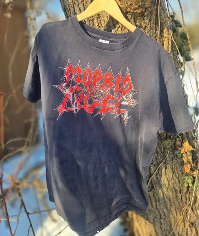 1991 Morbid Angel Abominations Vintage T-shirt Reprint Unisex T-shirt, Sweatshirt, Hoodie, Long Sleeve Tee - T-Shirt, Sweatshirt, Hoodie