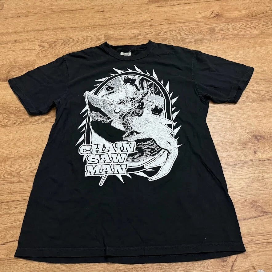 Chainsaw Man Black Shirt Denji Makima Pochita Anime Manga Adult XL Extra Large Unisex T-shirt, Sweatshirt, Hoodie, Long Sleeve Tee - T-Shirt, Sweatshirt, Hoodie