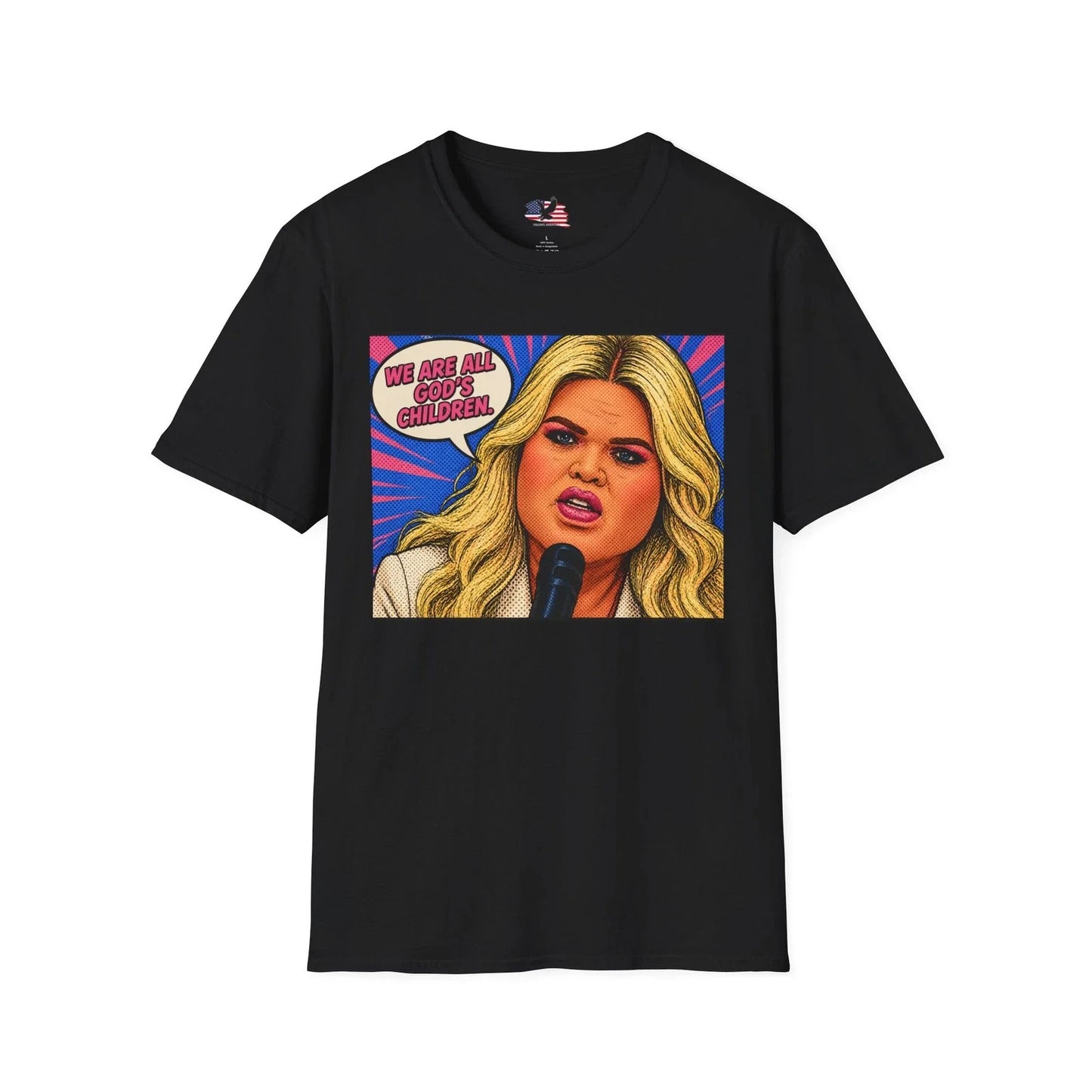 Druski Erika Kirk God's Children Graphic Tee Political Humor T-Shirt Unisex T-shirt, Sweatshirt, Hoodie, Long Sleeve Tee - T-Shirt, Sweatshirt, Hoodie