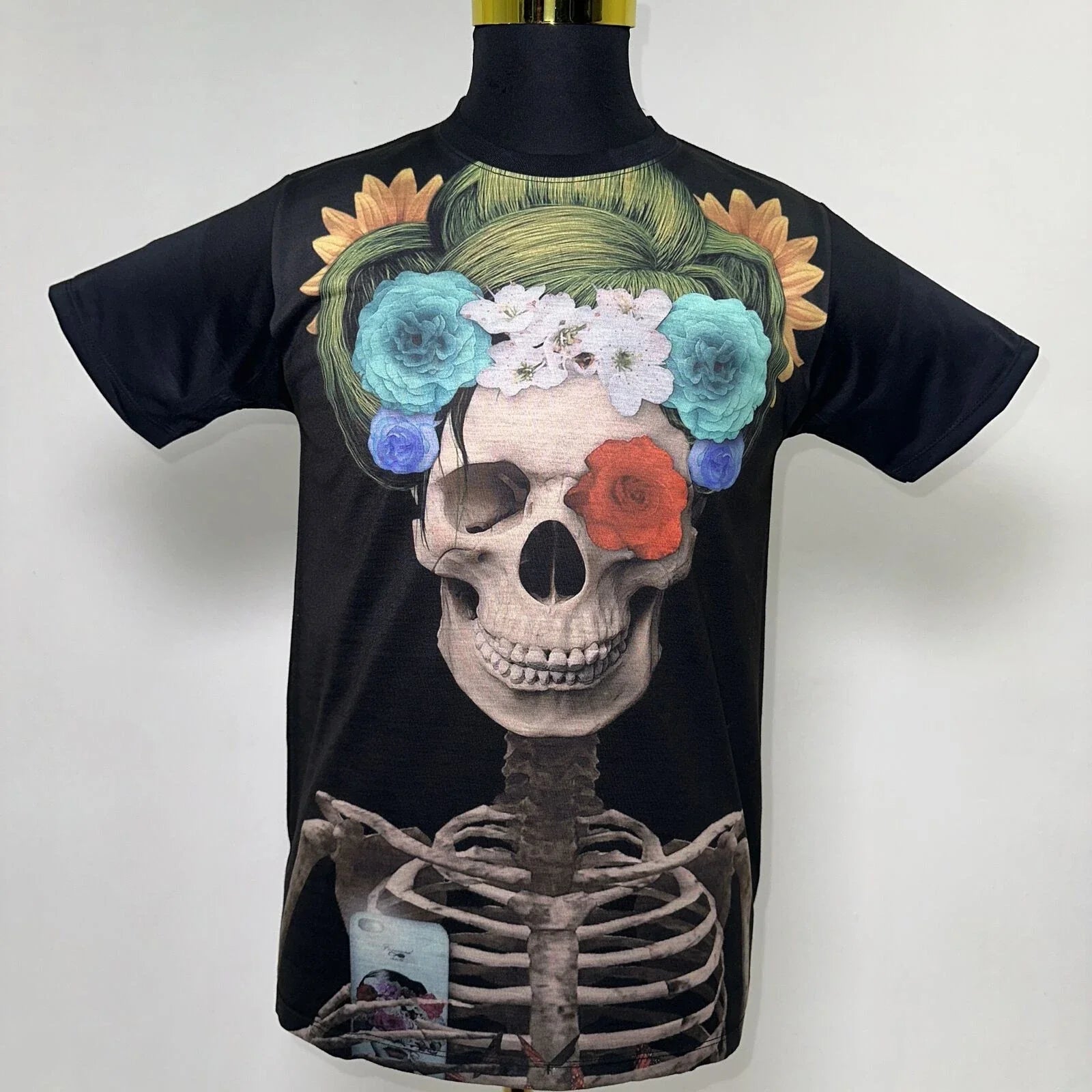 Bones n Roses T-Shirt Hip Hop Urban Fashion Street Wear Black Size: M/L/XL/2XL Unisex T-shirt, Sweatshirt, Hoodie, Long Sleeve Tee - T-Shirt, Sweatshirt, Hoodie