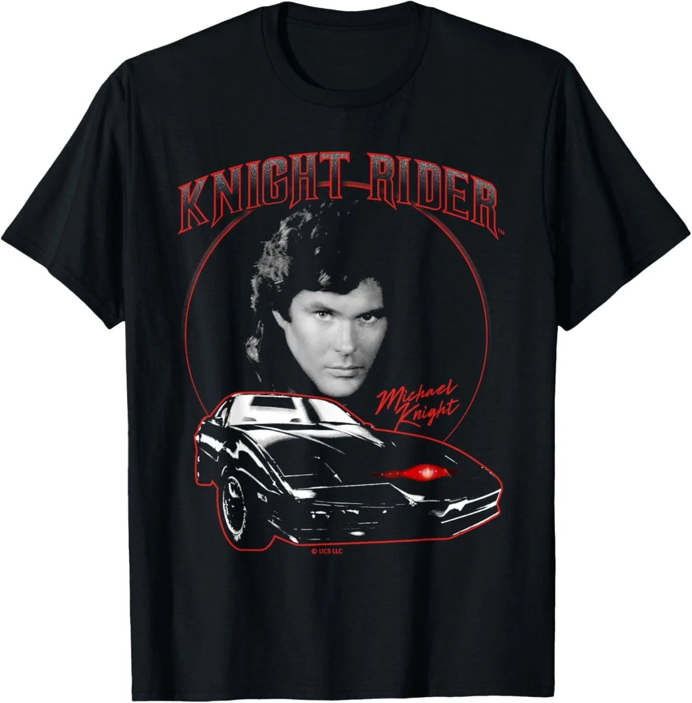 Knight Rider Michael Knight Classic Design T-Shirt Unisex T-shirt, Sweatshirt, Hoodie, Long Sleeve Tee - T-Shirt, Sweatshirt, Hoodie