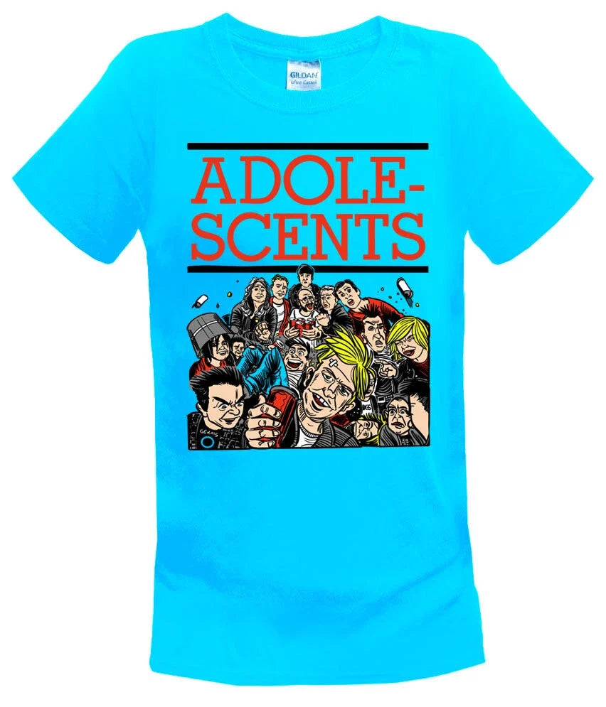 Adolescents T Shirt By Brian Walsby. Official, Punk, Hardcore . Limited to 300. Unisex T-shirt, Sweatshirt, Hoodie, Long Sleeve Tee - T-Shirt, Sweatshirt, Hoodie