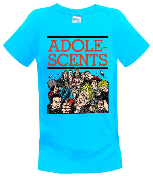 Adolescents T Shirt By Brian Walsby. Official, Punk, Hardcore . Limited to 300. Unisex T-shirt, Sweatshirt, Hoodie, Long Sleeve Tee - T-Shirt, Sweatshirt, Hoodie