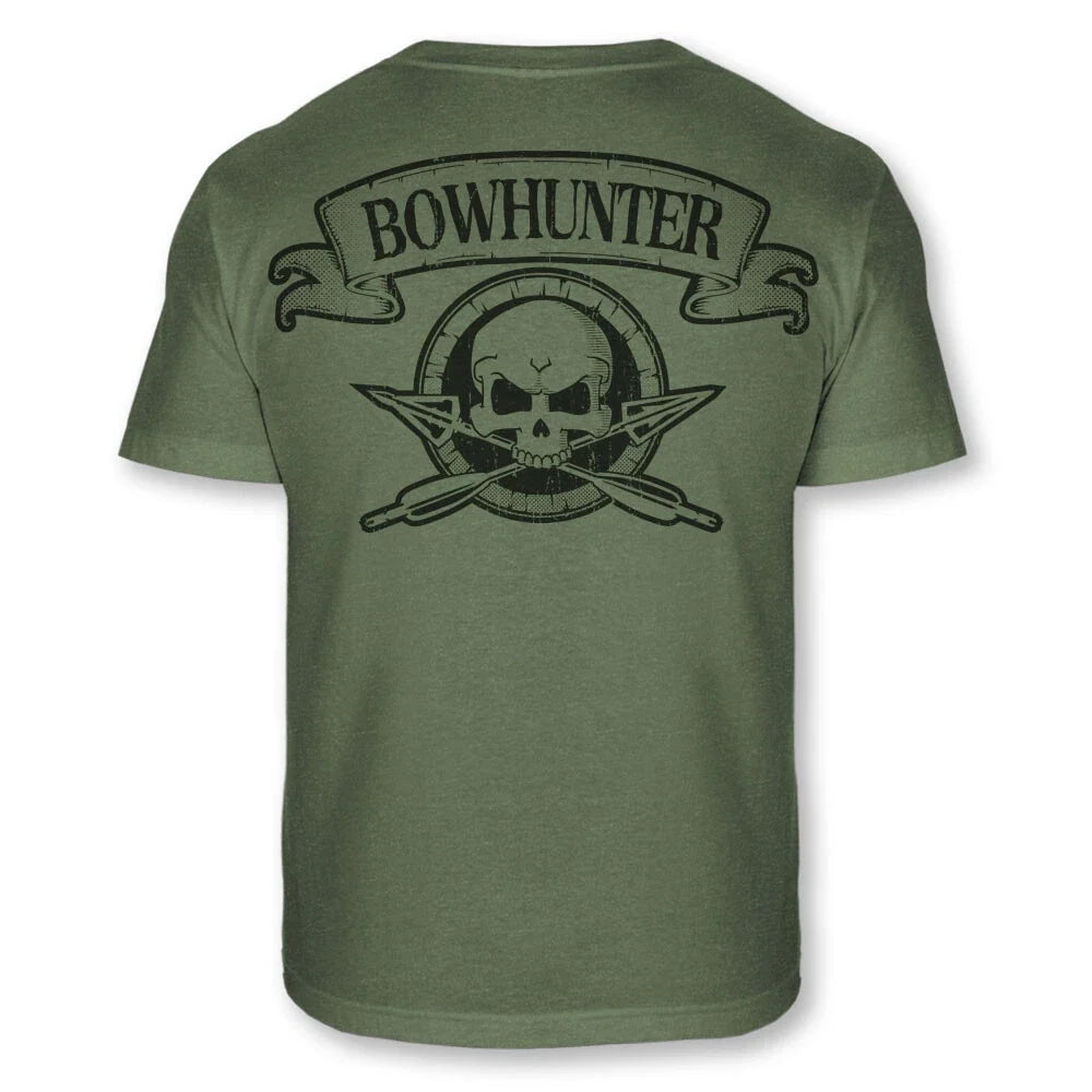 Bowhunter Skull Crossbones T-Shirt Bowhunting Arrows Skull Soft Blend Tee - A120 Unisex T-shirt, Sweatshirt, Hoodie, Long Sleeve Tee - T-Shirt, Sweatshirt, Hoodie