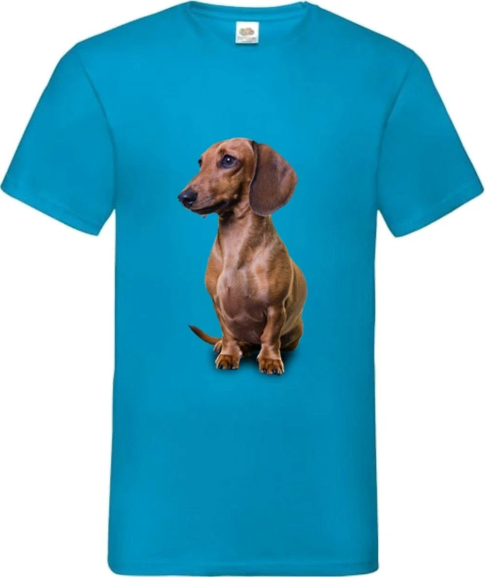 Brown Dachshund Dog Pet Friend Family Novelty T Shirt Various Colours And Sizes Unisex T-shirt, Sweatshirt, Hoodie, Long Sleeve Tee - T-Shirt, Sweatshirt, Hoodie