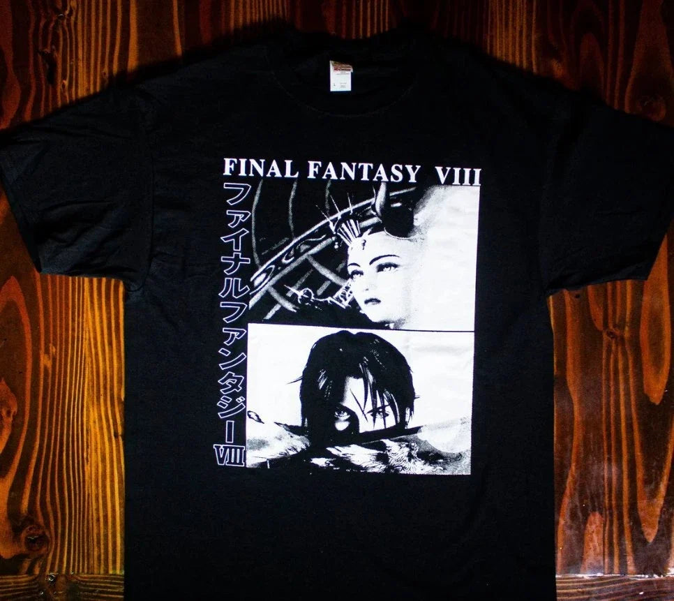 Final Fantasy VIII - T-shirt - Squall and Edea Unisex T-shirt, Sweatshirt, Hoodie, Long Sleeve Tee - T-Shirt, Sweatshirt, Hoodie