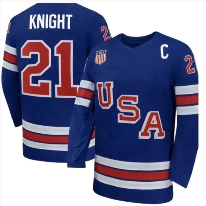 Pullover Hilary Knight Team USA Winter polyester Hockey Jersey hockey jersey product view 1