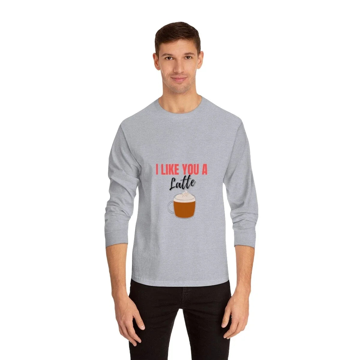 Men's Coffee tshirt women's  Classic Long Sleeve Tee coffee lovers Unisex T-shirt, Sweatshirt, Hoodie, Long Sleeve Tee - T-Shirt, Sweatshirt, Hoodie