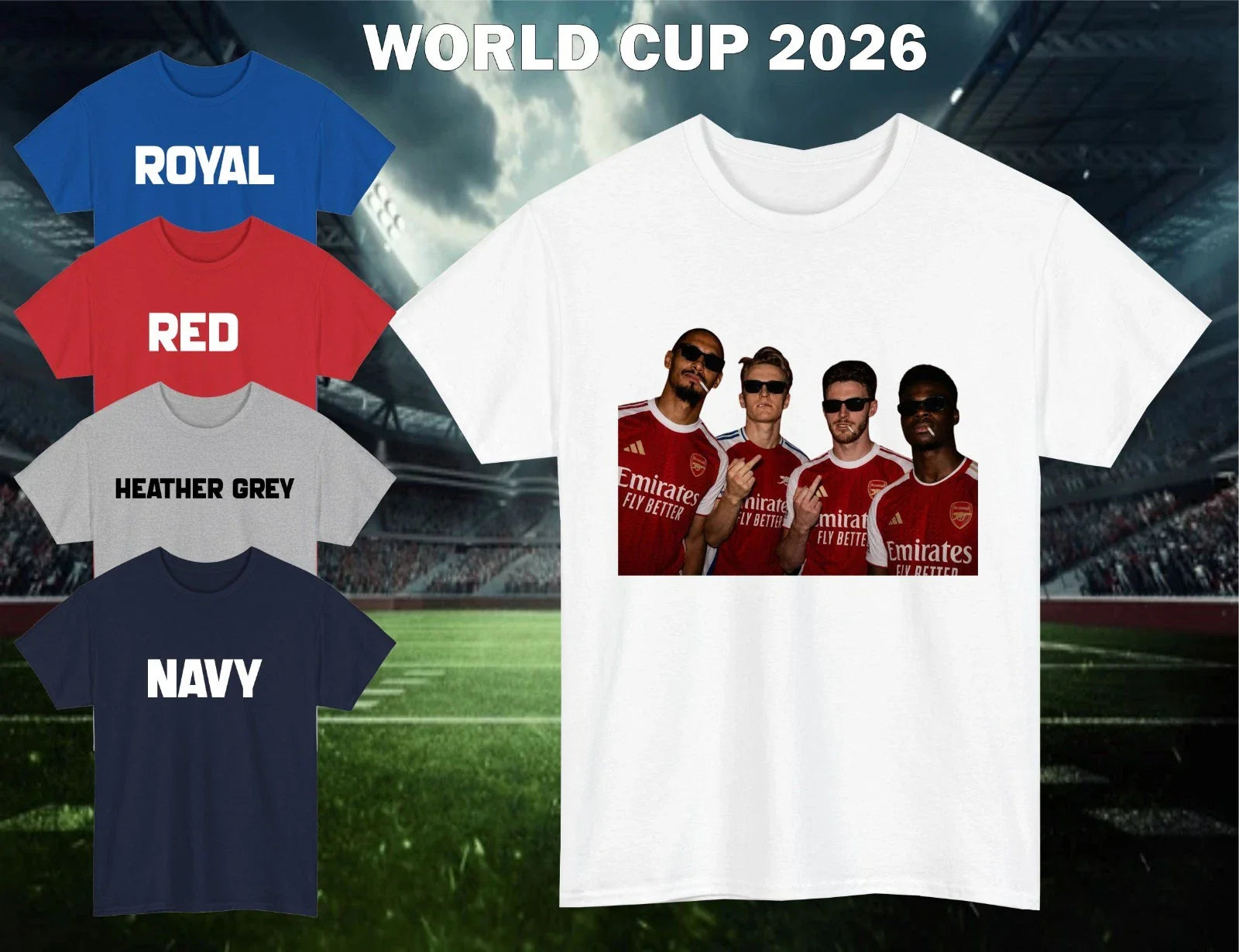 Football Fan 2026 Players T-Shirt - Funny Football Team Sports Meme Tee Top Unisex T-shirt, Sweatshirt, Hoodie, Long Sleeve Tee - T-Shirt, Sweatshirt, Hoodie