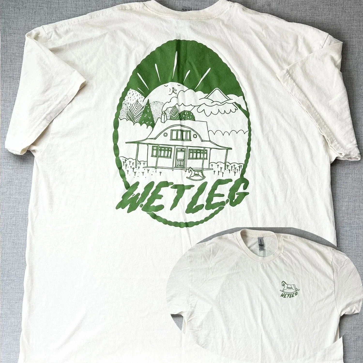 Vintage Wet Leg Band 2 Sides Cotton S-5XL Unisex Shirt Reprint Unisex T-shirt, Sweatshirt, Hoodie, Long Sleeve Tee - T-Shirt, Sweatshirt, Hoodie