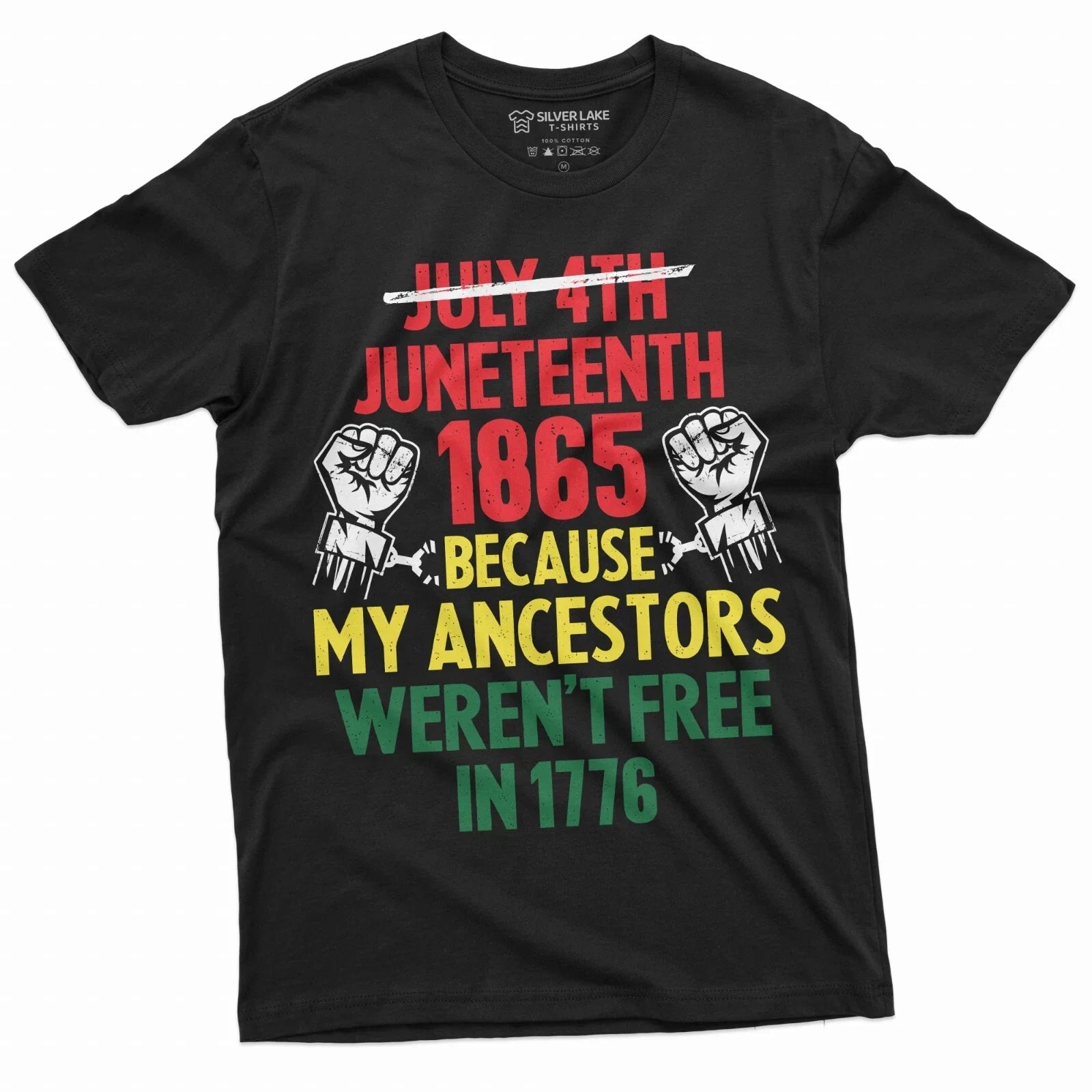 Juneteenth T-shirt 1865 Black Freedom Shirt Jubilee day Black freedom day tee Unisex T-shirt, Sweatshirt, Hoodie, Long Sleeve Tee - T-Shirt, Sweatshirt, Hoodie