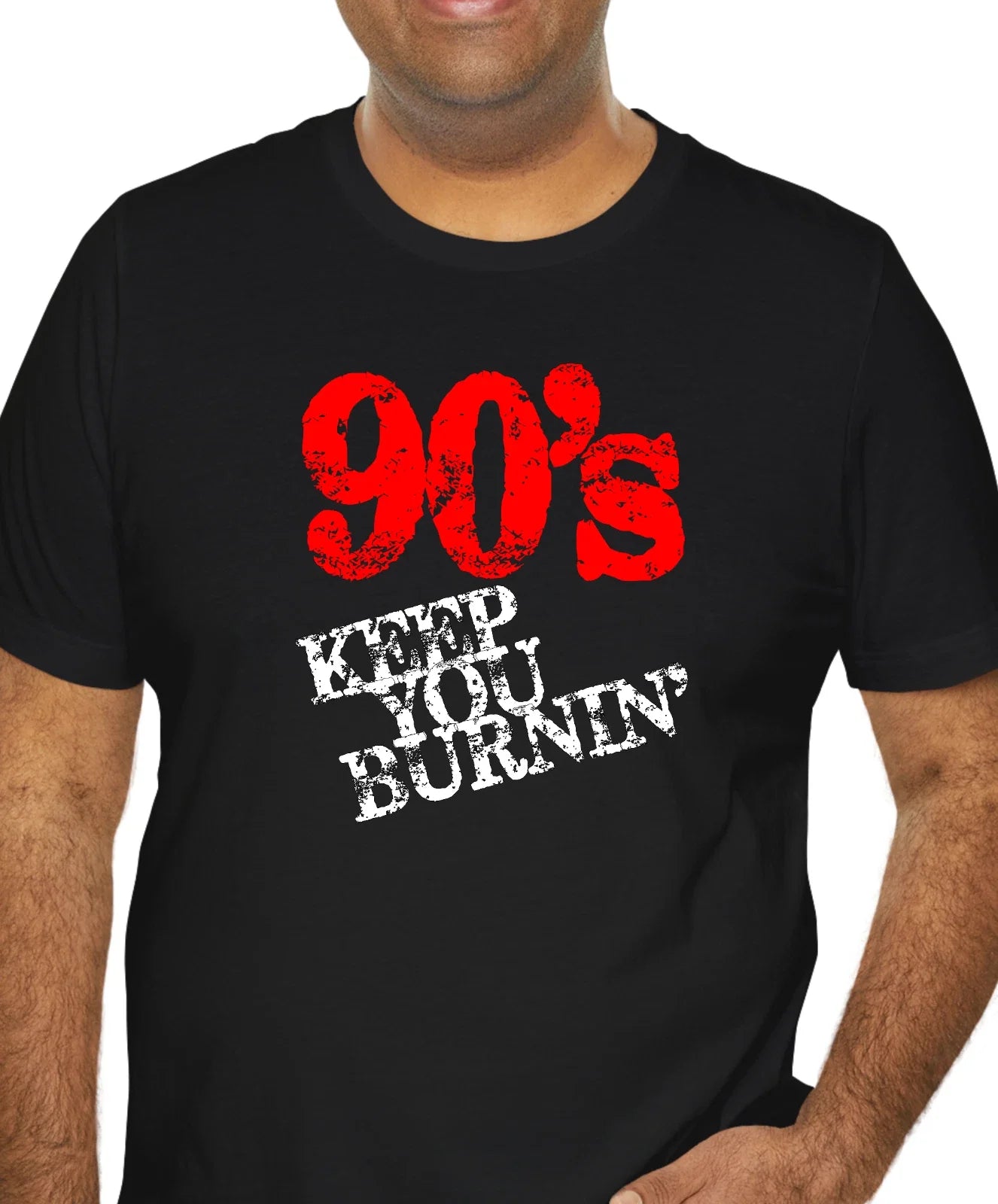 90s Keep You Burnin T-Shirt Men's Retro Industrial Rock Grunge Anime Aesthetic Unisex T-shirt, Sweatshirt, Hoodie, Long Sleeve Tee - T-Shirt, Sweatshirt, Hoodie