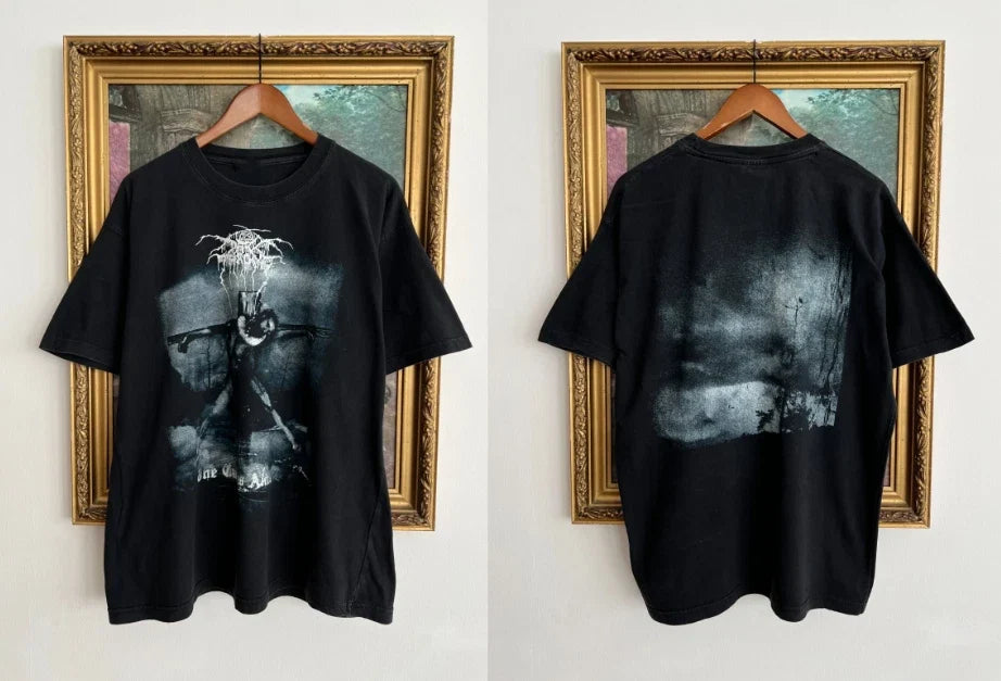 Vintage 2000s Darkthrone The Cult Is Alive Black Metal Band Graphic T-Shirt Unisex T-shirt, Sweatshirt, Hoodie, Long Sleeve Tee - T-Shirt, Sweatshirt, Hoodie