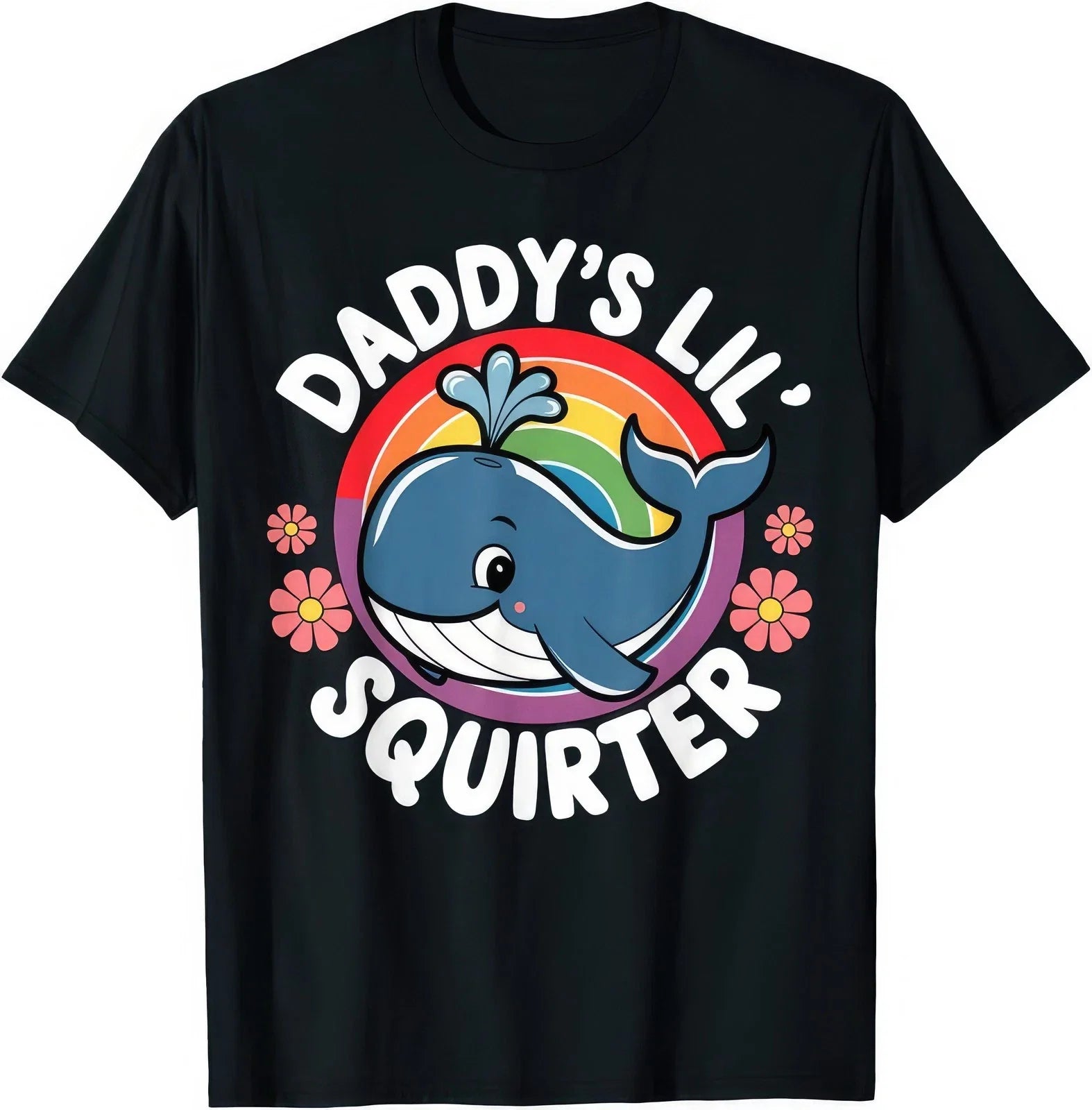 Daddy's Lil Squirter Embarrasing Rude Joke Rude T Shirt Unisex T-shirt, Sweatshirt, Hoodie, Long Sleeve Tee - T-Shirt, Sweatshirt, Hoodie