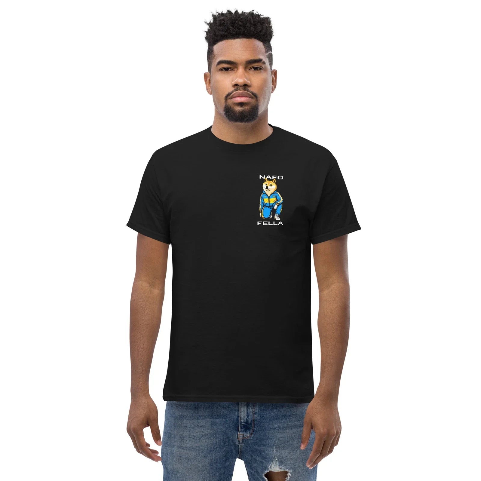 NAFO Fella - Classic tee Unisex T-shirt, Sweatshirt, Hoodie, Long Sleeve Tee - T-Shirt, Sweatshirt, Hoodie