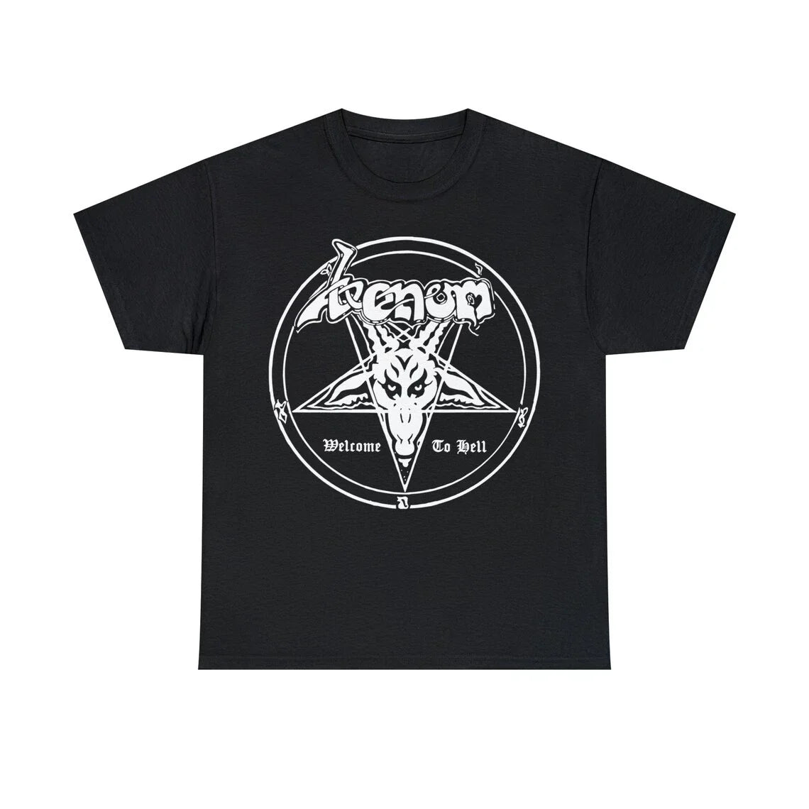 Venom T Shirt Welcome to Hell Hellhammer Celtic Frost Mercyful Fate UNISEX SHIRT Unisex T-shirt, Sweatshirt, Hoodie, Long Sleeve Tee - T-Shirt, Sweatshirt, Hoodie