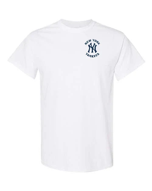 NY Yankees Left Chest Graphic Logo, TEES, New York Baseball Unisex.  All Sizes!! Unisex T-shirt, Sweatshirt, Hoodie, Long Sleeve Tee - T-Shirt, Sweatshirt, Hoodie