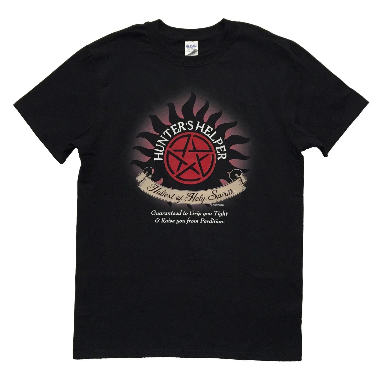 Hunters Helper Supernatural Meme Black T-Shirt Unisex T-shirt, Sweatshirt, Hoodie, Long Sleeve Tee - T-Shirt, Sweatshirt, Hoodie