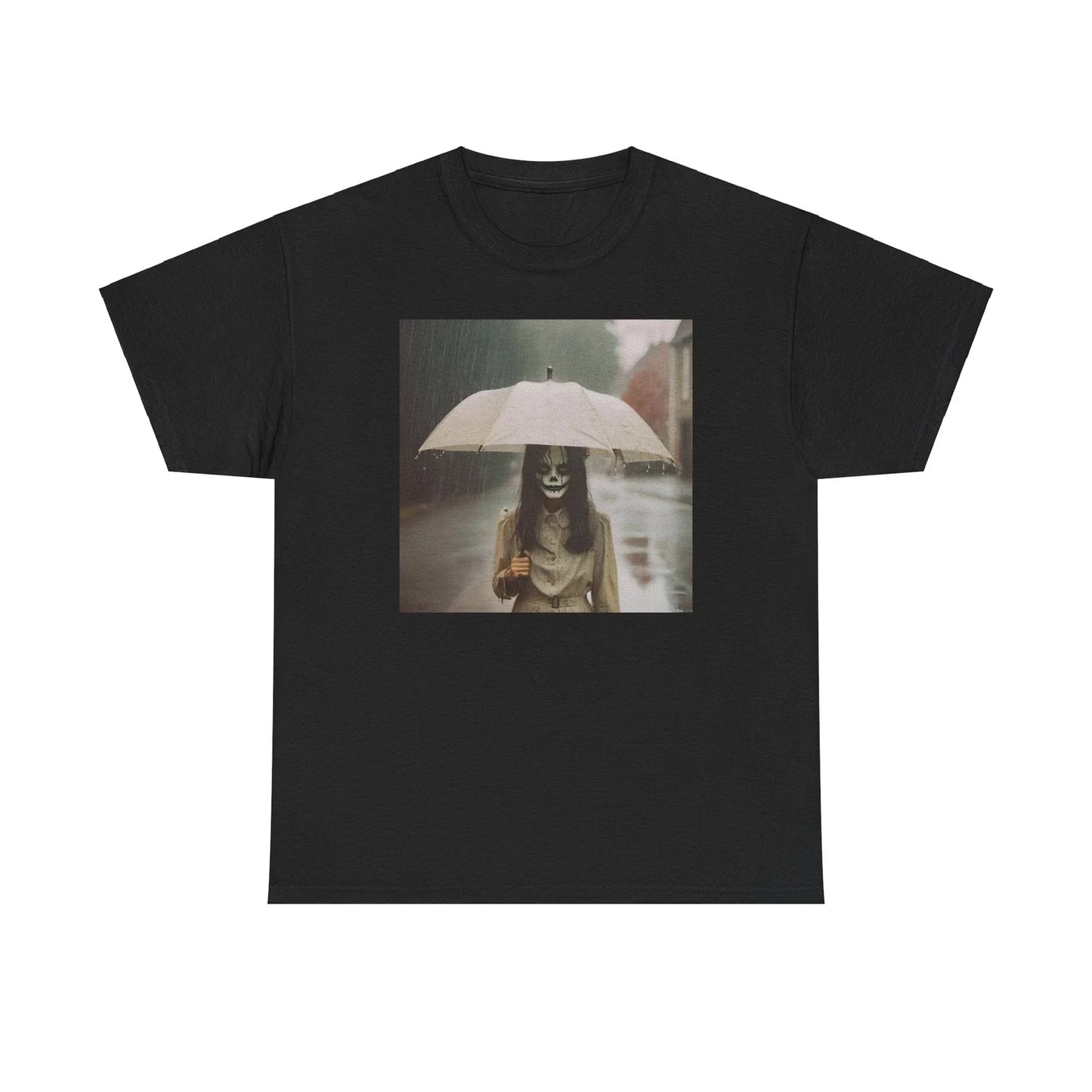 Rain T-Shirt Weirdcore Horror Aesthetic Creepy SpookyVibes Gothic Unisex T-shirt, Sweatshirt, Hoodie, Long Sleeve Tee - T-Shirt, Sweatshirt, Hoodie