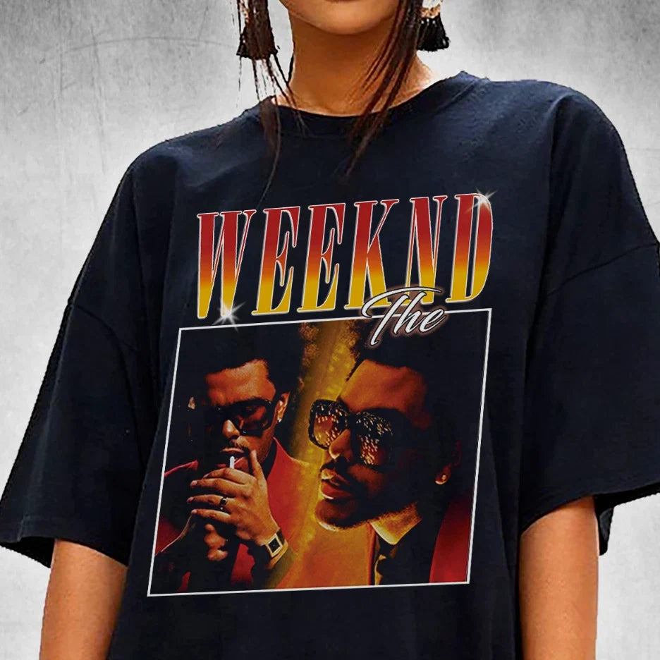 The Weeknd T Shirt Weeknd Shirt Vintage Weekend Shirt Save Your Tears Shirt Unisex T-shirt, Sweatshirt, Hoodie, Long Sleeve Tee - T-Shirt, Sweatshirt, Hoodie