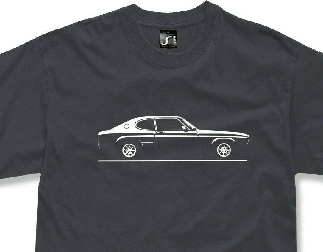 T-shirt designed for Classic Ford Capri Mk1 fans available tshirt Unisex T-shirt, Sweatshirt, Hoodie, Long Sleeve Tee - T-Shirt, Sweatshirt, Hoodie