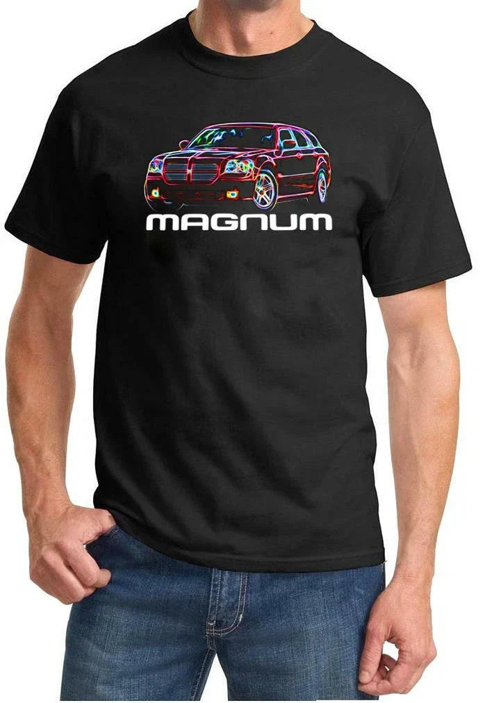 2004-08 Magnum Classic Neon Design Tshirt NEW Unisex T-shirt, Sweatshirt, Hoodie, Long Sleeve Tee - T-Shirt, Sweatshirt, Hoodie