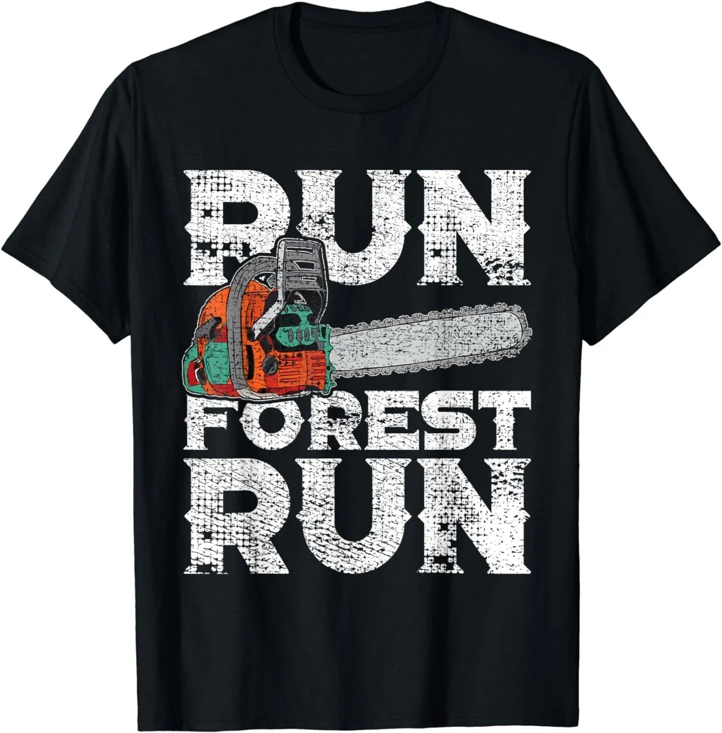 Lumberjack Chainsaw Run Forest Funny Woodworker Tee Gift Unisex T-Shirt Unisex T-shirt, Sweatshirt, Hoodie, Long Sleeve Tee - T-Shirt, Sweatshirt, Hoodie