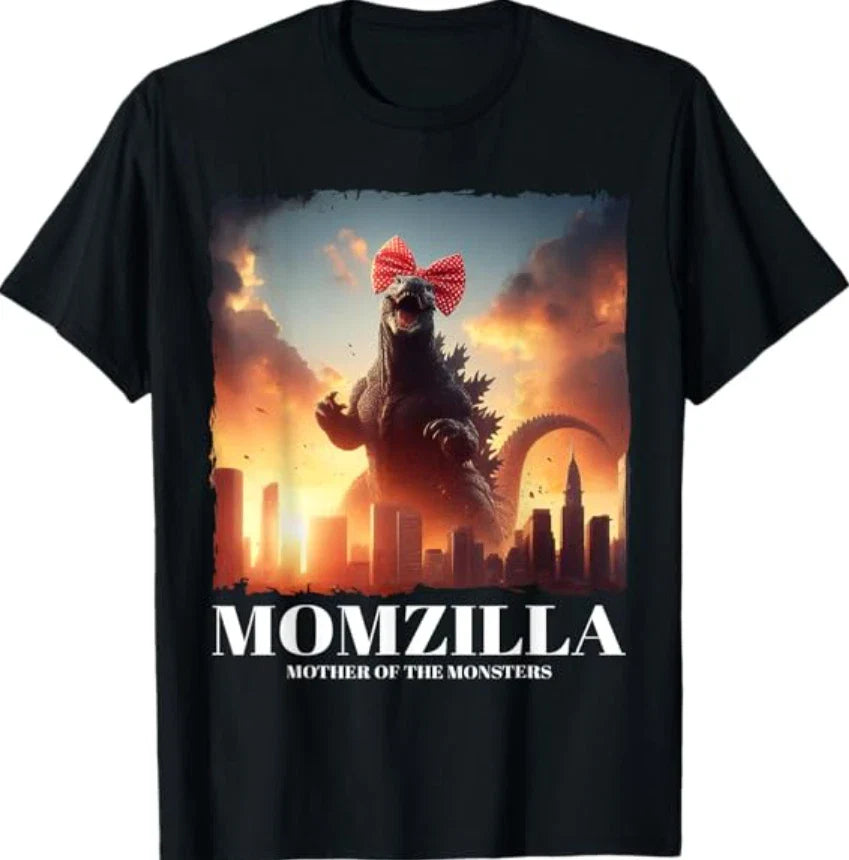 Momzilla Mother Of Monsters Retro Vintage Mama  Meme T-Shirt Unisex T-shirt, Sweatshirt, Hoodie, Long Sleeve Tee - T-Shirt, Sweatshirt, Hoodie