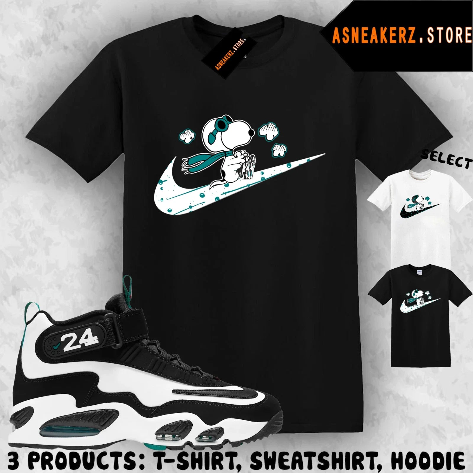 Shirt Matching Air Griffey Max 1 Freshwater 2026 Match Sneaker S Dog Fly T-Shirt Unisex T-shirt, Sweatshirt, Hoodie, Long Sleeve Tee - T-Shirt, Sweatshirt, Hoodie