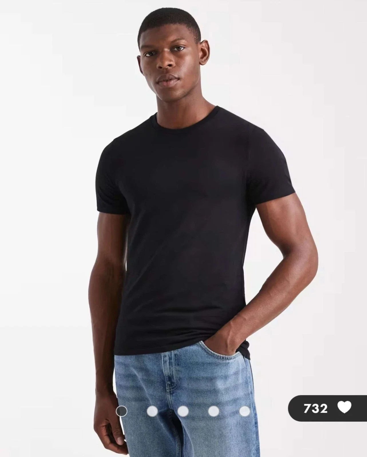 ASOS DESIGN essentials muscle fit T-shirt in black Size S Unisex T-shirt, Sweatshirt, Hoodie, Long Sleeve Tee - T-Shirt, Sweatshirt, Hoodie
