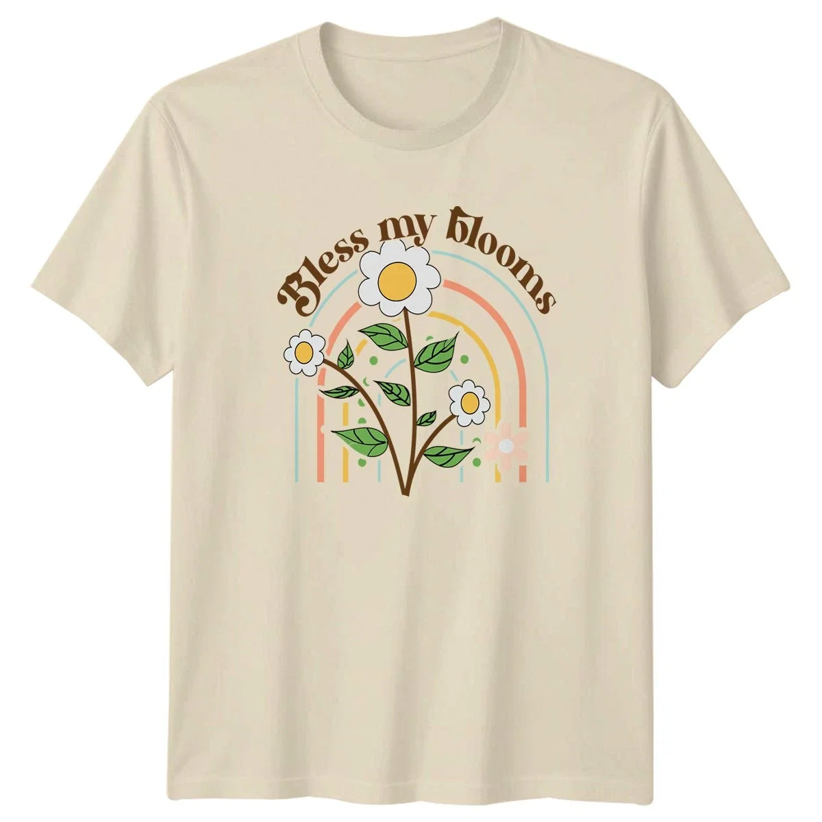 Bless My Blooms Womens T-Shirt Boho Floral Gardening Mothers Day Gift For Her Unisex T-shirt, Sweatshirt, Hoodie, Long Sleeve Tee - T-Shirt, Sweatshirt, Hoodie