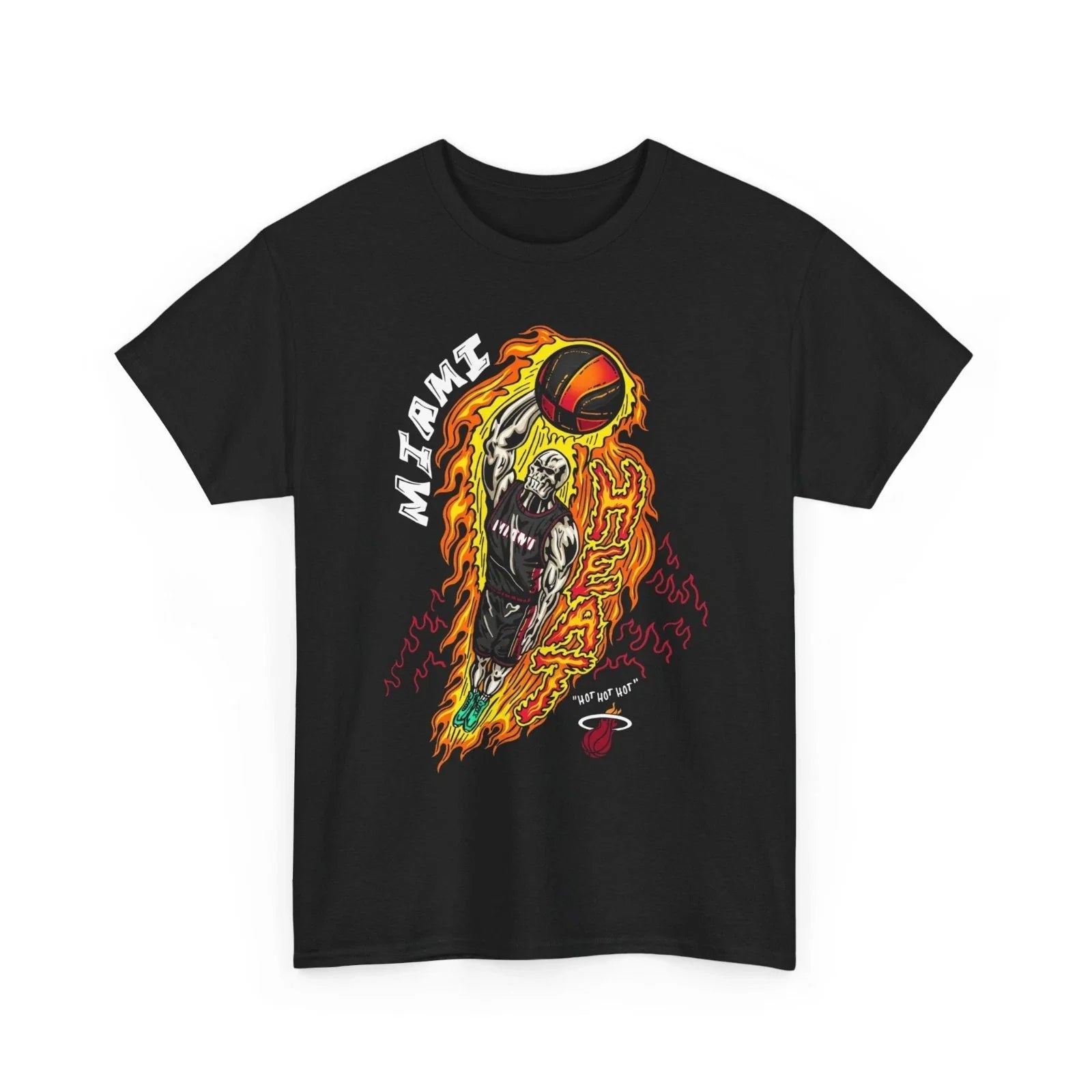 Vintage Bootleg Style Fire Baller T-Shirt Urban Streetwear Skeleton Hoops Unisex T-shirt, Sweatshirt, Hoodie, Long Sleeve Tee - T-Shirt, Sweatshirt, Hoodie