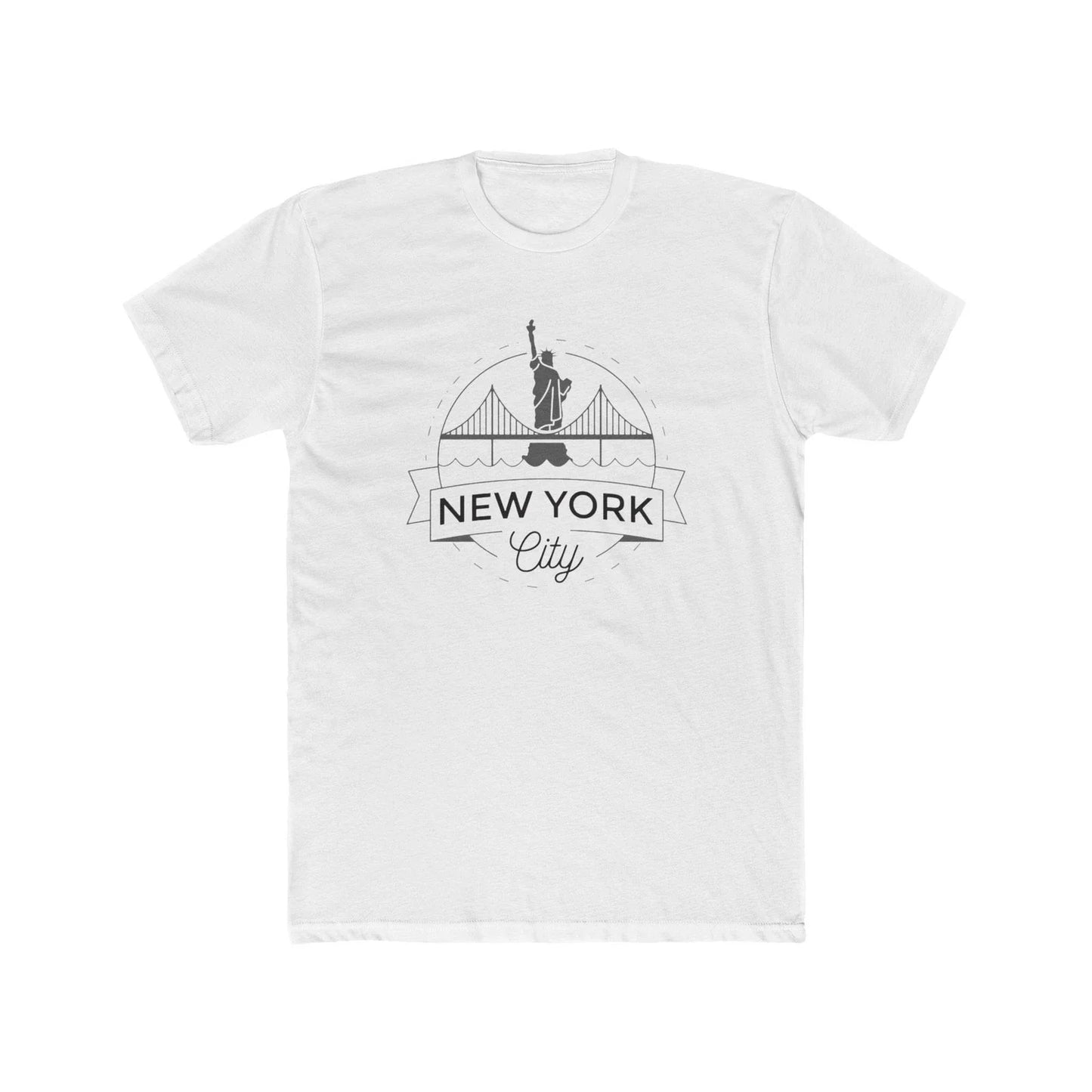 NYC Graphic Tee #3 Men's Cotton Crew Tee Shirt Trendy Edgy Unisex T-shirt, Sweatshirt, Hoodie, Long Sleeve Tee - T-Shirt, Sweatshirt, Hoodie