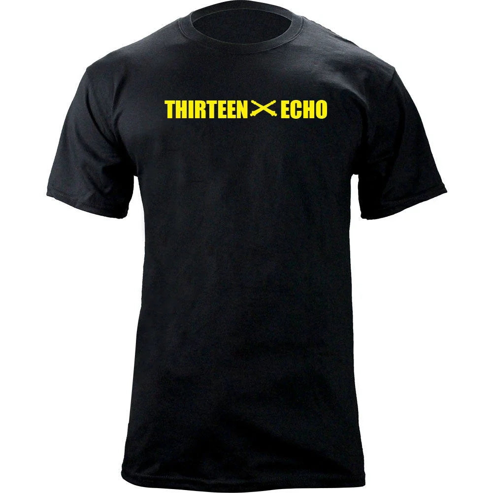 US Army Cannon Fire Specialist MOS 13 Echo Thirteen Echo 13E Veteran T-Shirt Unisex T-shirt, Sweatshirt, Hoodie, Long Sleeve Tee - T-Shirt, Sweatshirt, Hoodie