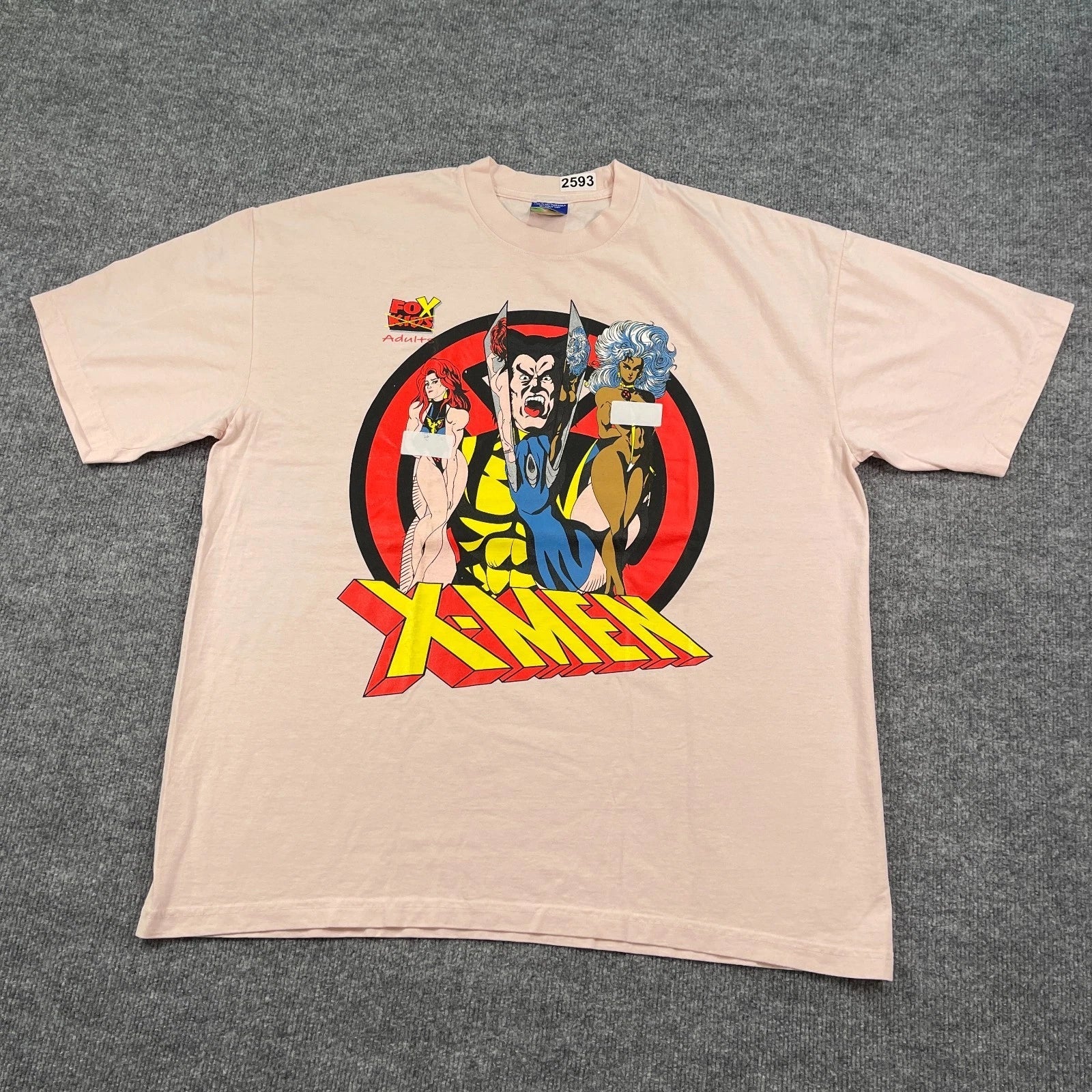Vintage-Rush X-Men Perverted Parody Art Shirt XL 25x29 Wolverine Jean Grey Storm Unisex T-shirt, Sweatshirt, Hoodie, Long Sleeve Tee - T-Shirt, Sweatshirt, Hoodie