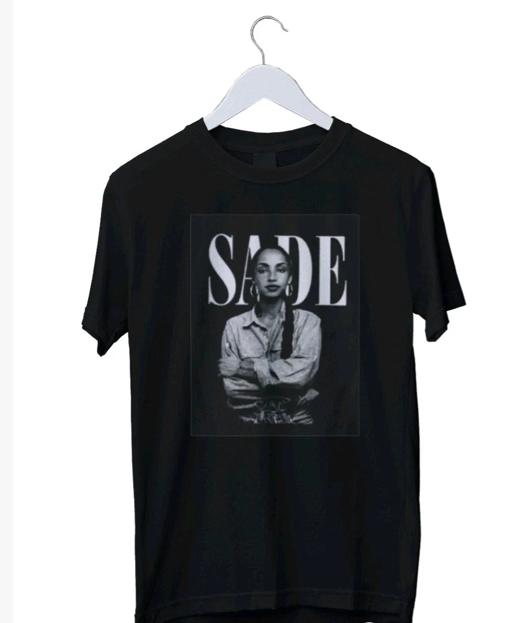 Sade 90's Classic Graphic Print Mens Unisex T-Shirt S M L XL 2 3 4 XL Unisex T-shirt, Sweatshirt, Hoodie, Long Sleeve Tee - T-Shirt, Sweatshirt, Hoodie