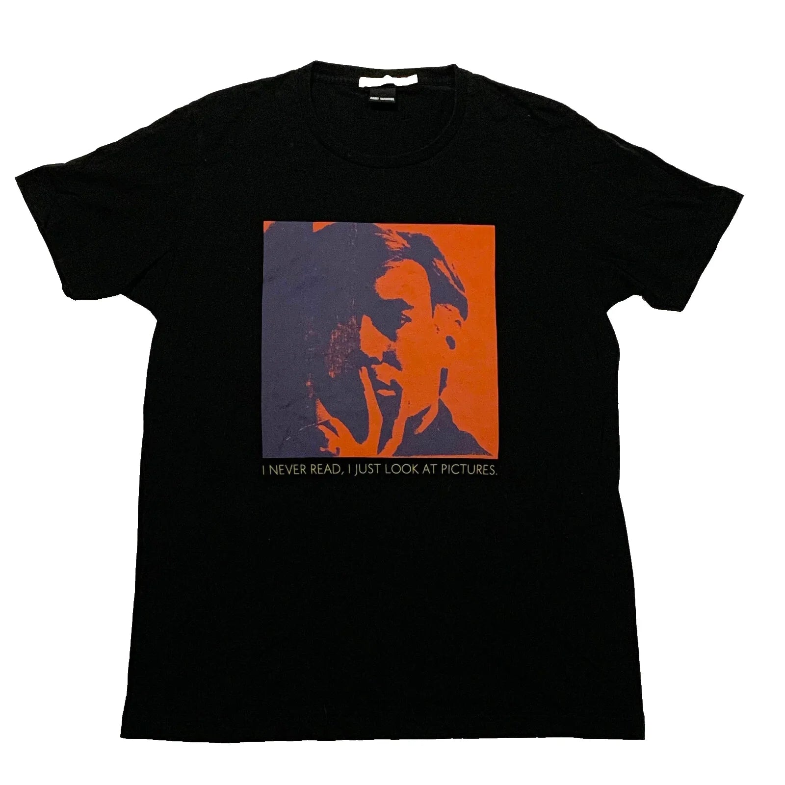 Uniqlo Andy Warhol Pop Art Graphic T-Shirt Men's XL Black Photo Print UT Unisex T-shirt, Sweatshirt, Hoodie, Long Sleeve Tee - T-Shirt, Sweatshirt, Hoodie