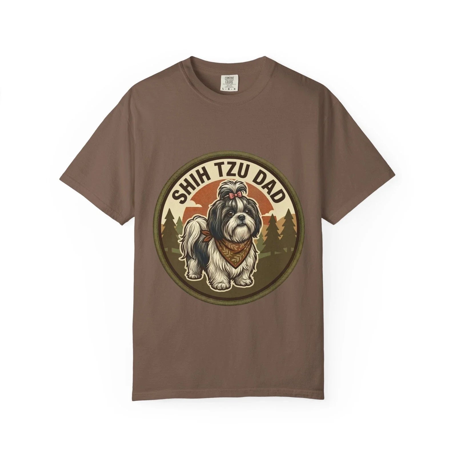 Shih Tzu Dad T-Shirt Rescue Dog Lover Shih Tzu Owner Men Graphic Tee Gift Unisex T-shirt, Sweatshirt, Hoodie, Long Sleeve Tee - T-Shirt, Sweatshirt, Hoodie