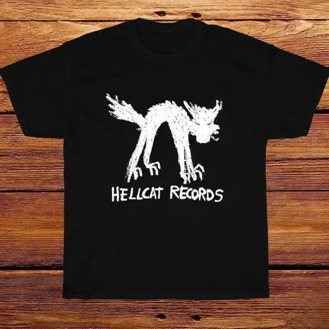New Shirt Hellcat Records Artists Label Logo Black/White/Grey/Navy T-Shirt S-5XL Unisex T-shirt, Sweatshirt, Hoodie, Long Sleeve Tee - T-Shirt, Sweatshirt, Hoodie