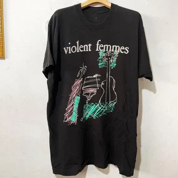 Vintage 80s Violent Femmes T-Shirt Unisex AlL Size UR009 FREE SHIPPING Unisex T-shirt, Sweatshirt, Hoodie, Long Sleeve Tee - T-Shirt, Sweatshirt, Hoodie