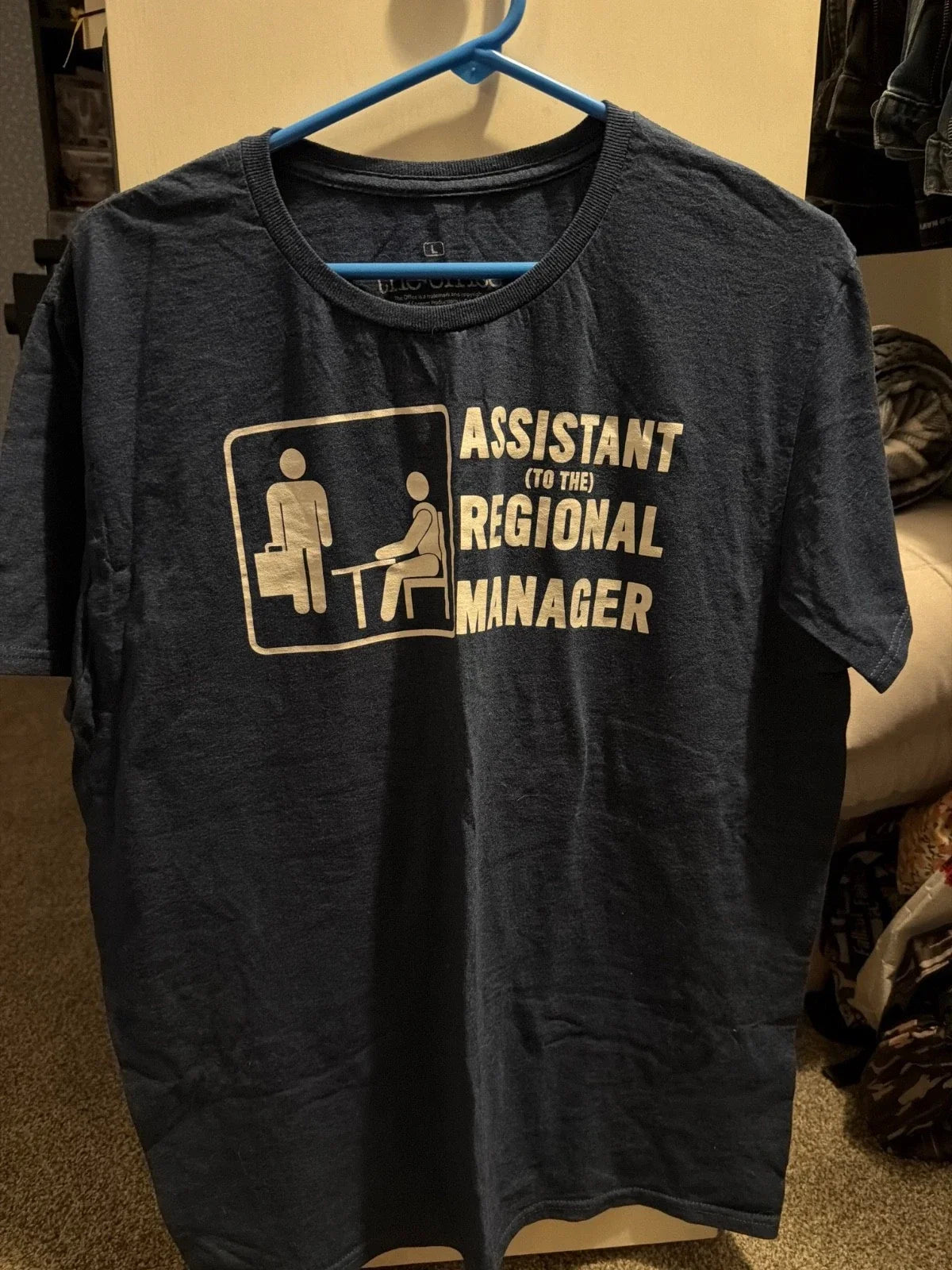 The Office The Office Assistant (To The) Regional Manager Large T-Shirt Unisex T-shirt, Sweatshirt, Hoodie, Long Sleeve Tee - T-Shirt, Sweatshirt, Hoodie
