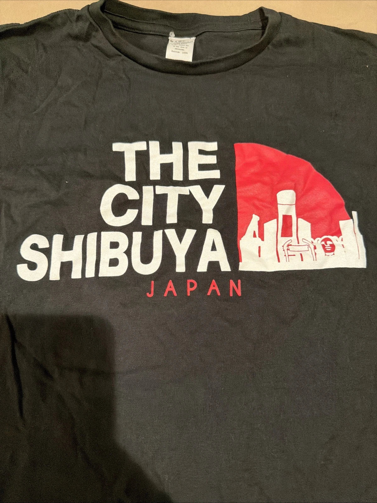 The City Shibuya Japan Tee Shirt Black Size Large Unisex T-shirt, Sweatshirt, Hoodie, Long Sleeve Tee - T-Shirt, Sweatshirt, Hoodie