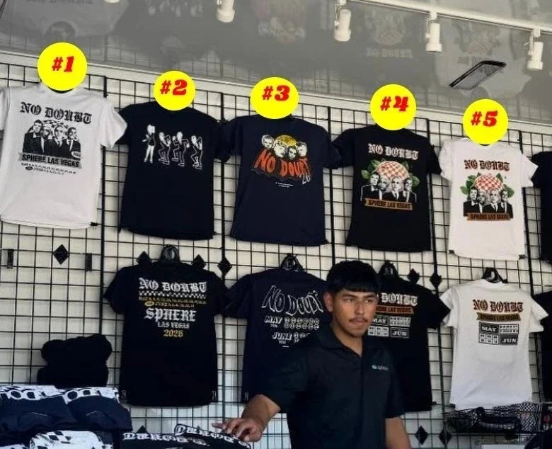 NEW HOT No Doubt Live At The Sphere Las Vegas T shirt Unisex T-shirt, Sweatshirt, Hoodie, Long Sleeve Tee - T-Shirt, Sweatshirt, Hoodie