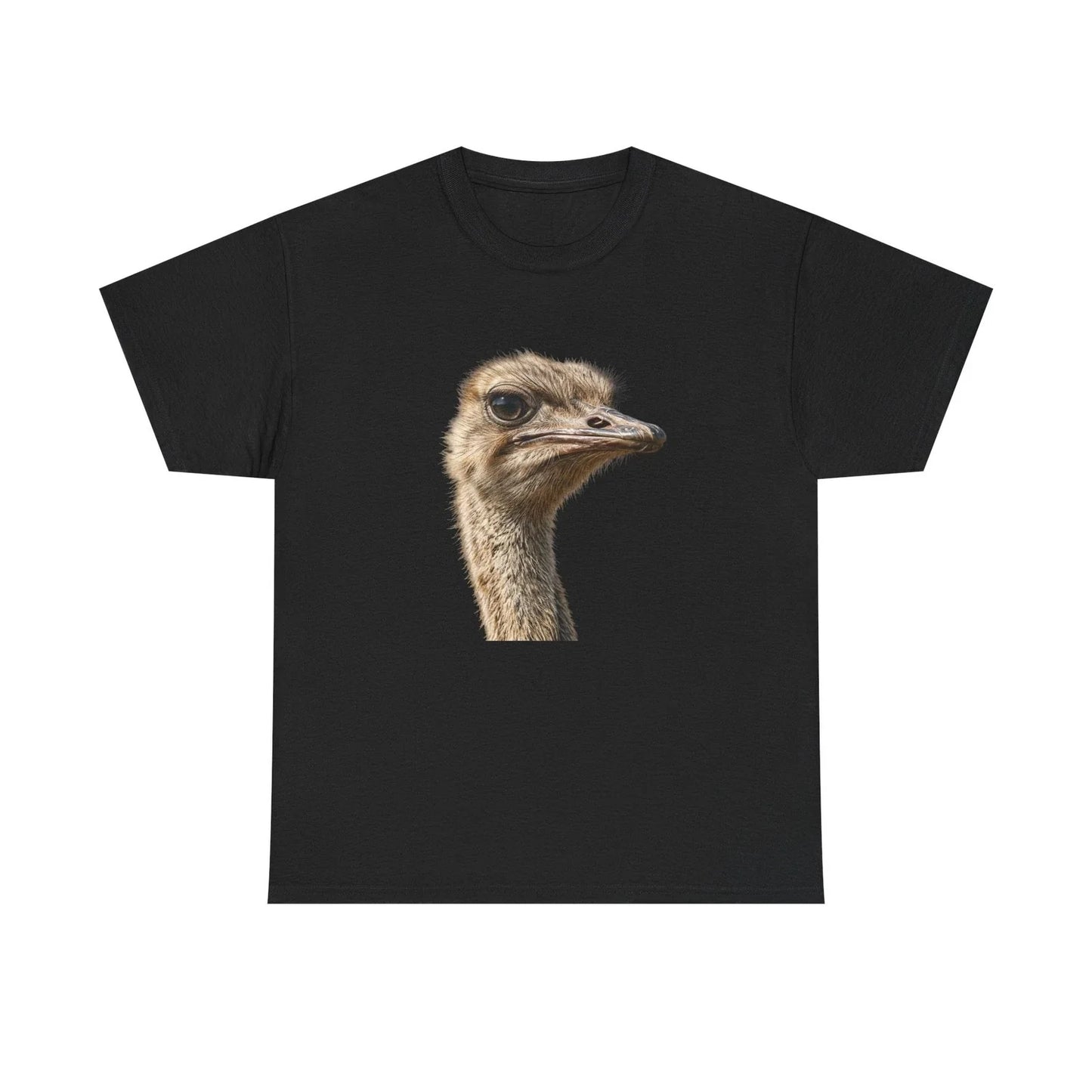 Funny Ostrich Face Lover Animal Lover Shirt Realistic Safari Gift Tee Unisex Top Unisex T-shirt, Sweatshirt, Hoodie, Long Sleeve Tee - T-Shirt, Sweatshirt, Hoodie