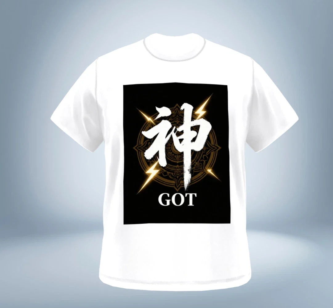 KANJI Collection - GOT - T-ShirtWhiteOriginal Tokyo Treasures Japan Unisex T-shirt, Sweatshirt, Hoodie, Long Sleeve Tee - T-Shirt, Sweatshirt, Hoodie