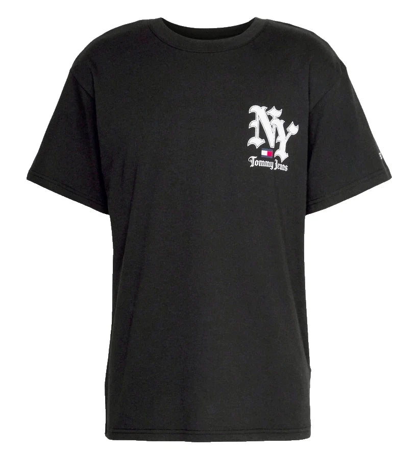 Tommy Hilfiger Jeans Grunge Sport Tee Unisex T-Shirt Print Black Black Unisex T-shirt, Sweatshirt, Hoodie, Long Sleeve Tee - T-Shirt, Sweatshirt, Hoodie