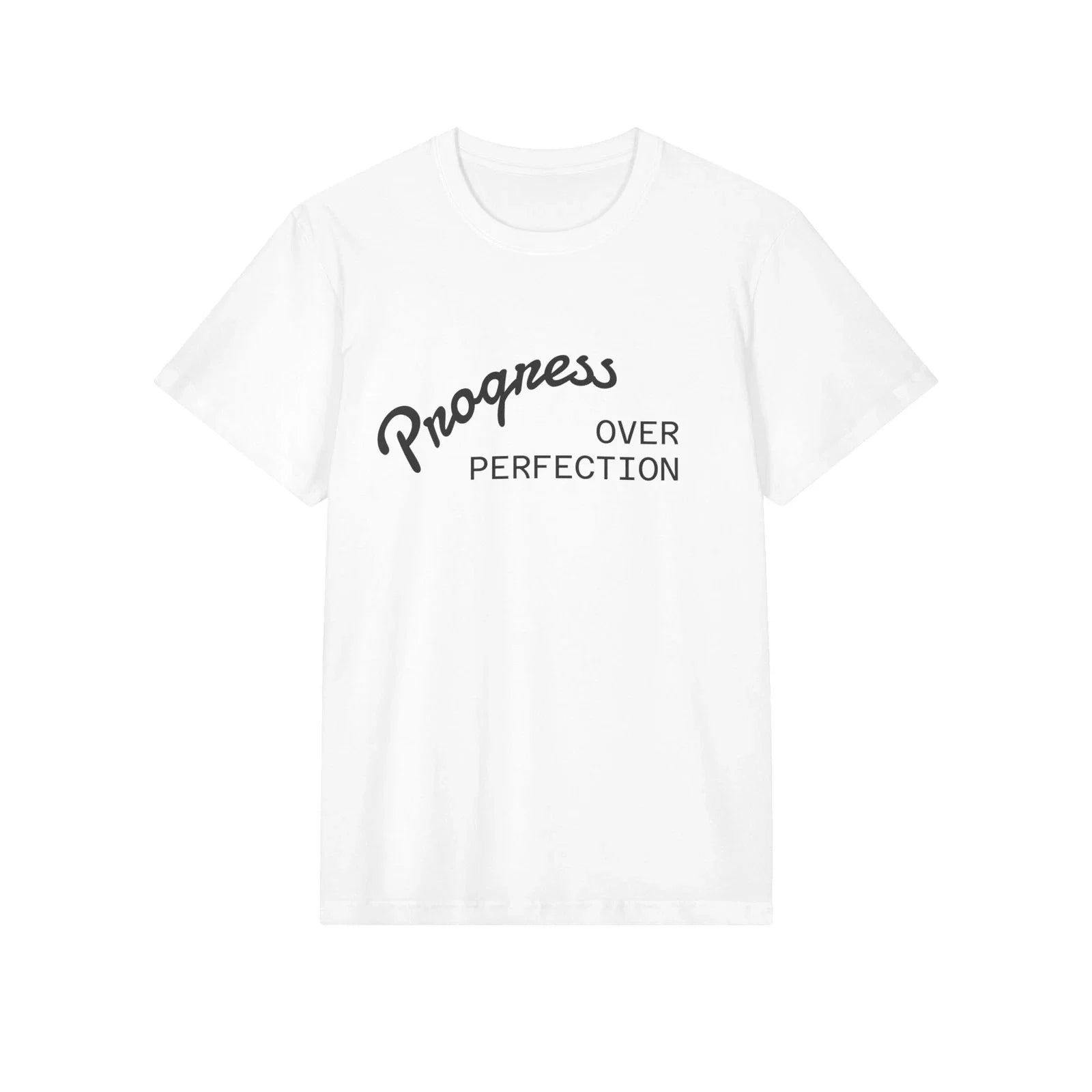 T-Shirt Motivational Typography short sleeve Tee Unisex T-shirt, Sweatshirt, Hoodie, Long Sleeve Tee - T-Shirt, Sweatshirt, Hoodie